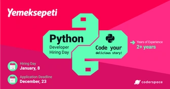 Yemeksepeti Python Developer Hiring Day