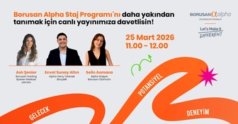 Borusan Alpha Staj Programı Webinarı