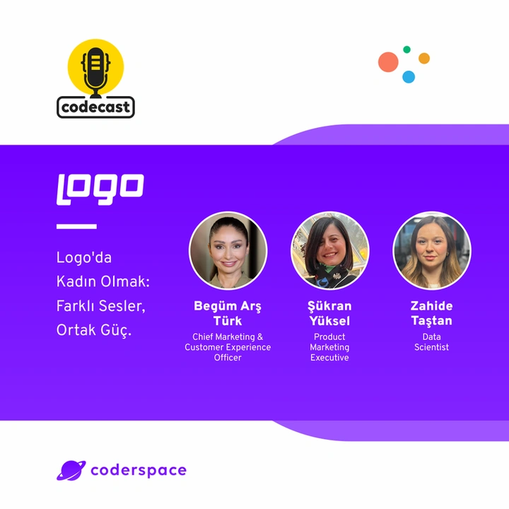 Codecast#47 - Logo'da Kadın Olmak: Farklı Sesler, Ortak Güç.