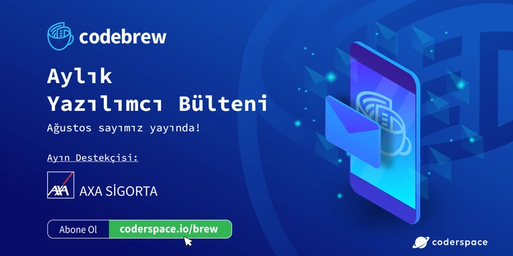 Codebrew Aylık Yazılımcı Bülteni - Ağustos 2022