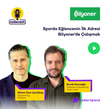 Codecast#57 - Sporda Eğlencenin İlk Adresi Bilyoner’de Çalışmak