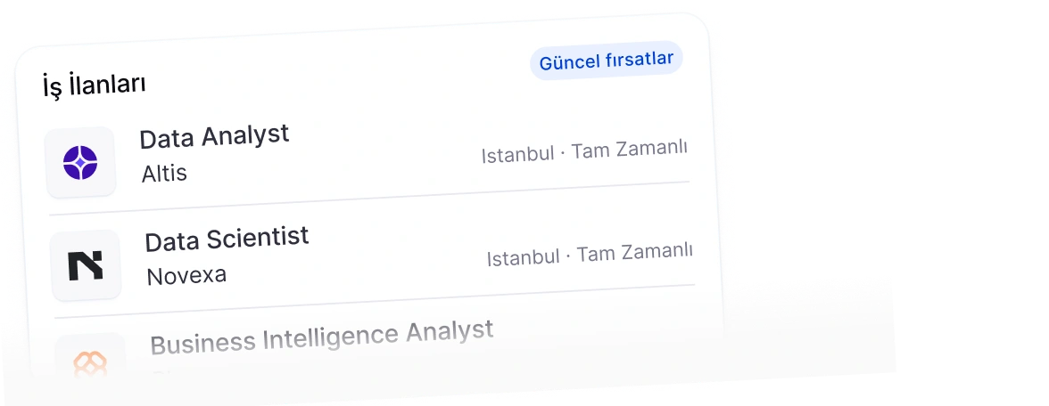 Doğru İş Fırsatlarını Yakala