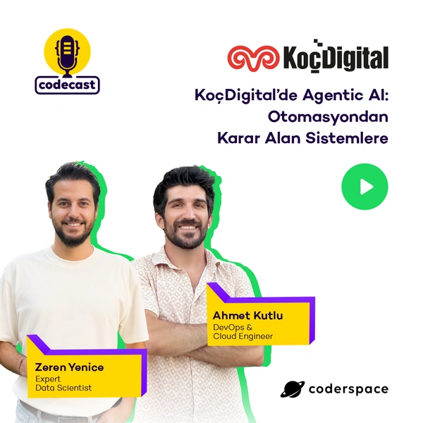 KoçDigital Codecast#62 - KoçDigital’de Agentic AI: Otomasyondan Karar Alan Sistemlere