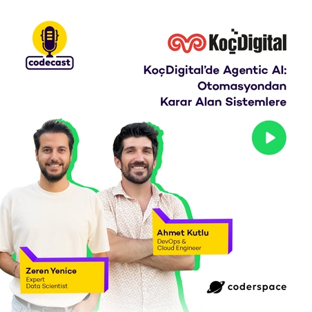 Codecast#62 - KoçDigital’de Agentic AI: Otomasyondan Karar Alan Sistemlere