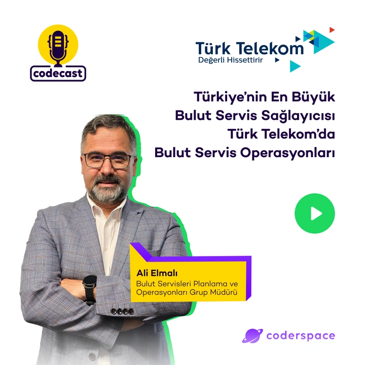 Codecast#53 - Türkiye’nin En Büyük Bulut Servis Sağlayıcısı Türk Telekom’da Bulut Servis Operasyonları