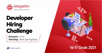 İstegelsin Developer Hiring Challenge