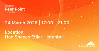 Cloudflare Peer Point İstanbul