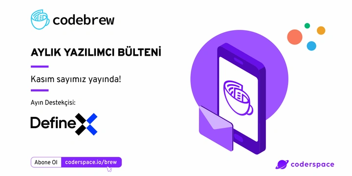 Codebrew Aylık Yazılımcı Bülteni - Kasım 2022