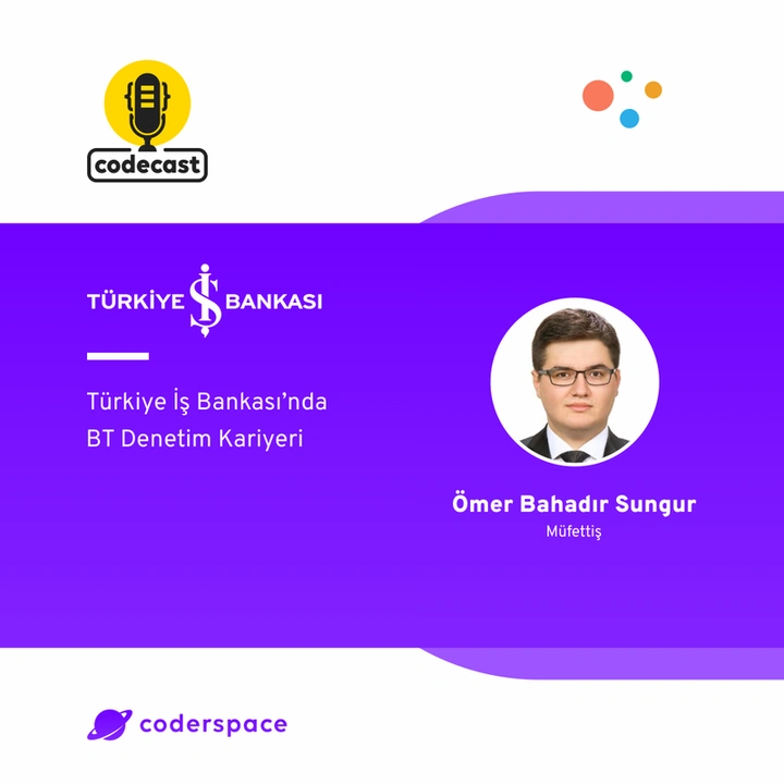 Codecast#37 - Türkiye İş Bankası’nda BT Denetim Kariyeri