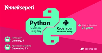 Yemeksepeti Python Developer Hiring Day