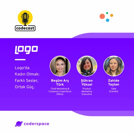 Codecast#47 - Logo'da Kadın Olmak: Farklı Sesler, Ortak Güç.
