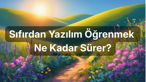 Sıfırdan Yazılım Öğrenmek Ne Kadar Sürer? (2026)