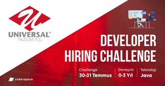 Universal Yazılım Developer Hiring Challenge