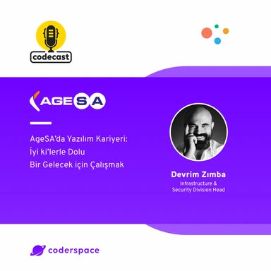 Codecast#45 - AgeSA'da Yazılım Kariyeri: İyi ki'lerle Dolu Bir Gelecek İçin Çalışmak