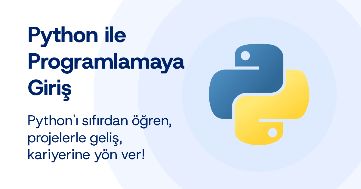 Python ile Programlamaya Giriş